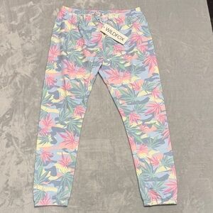WILDFOX Camo Cannabis Print Sweatpants NWT! Large & XL Available